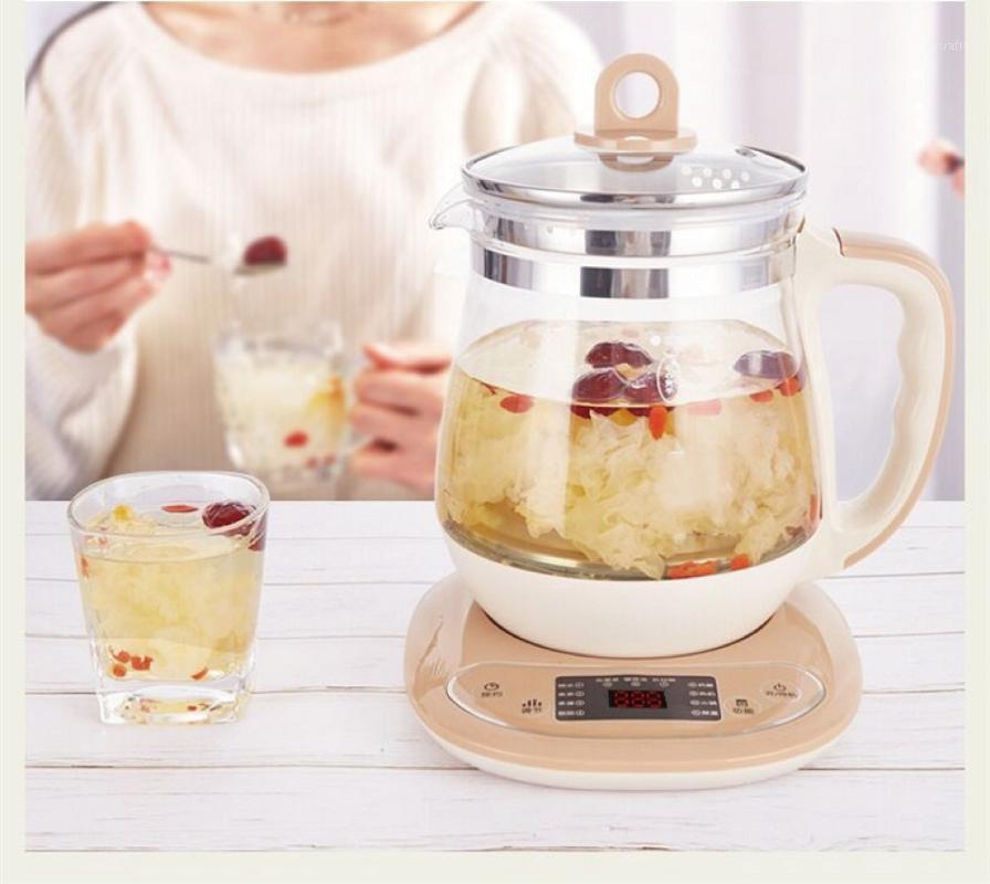 

1.8L Multifunction Electric Kettle Glass Health Pot Stew Porridge Slow Cooker Heater Hot Water Heating Insulation Kettle GL161