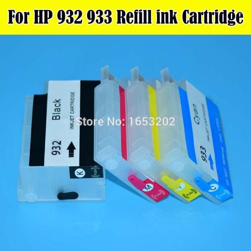 

HOT SALE Show Ink Level 932 933 932XL 933XL Refillable Ink Cartridge For 7510 7512 7110 7610 7612 6100 6600 6700 68001
