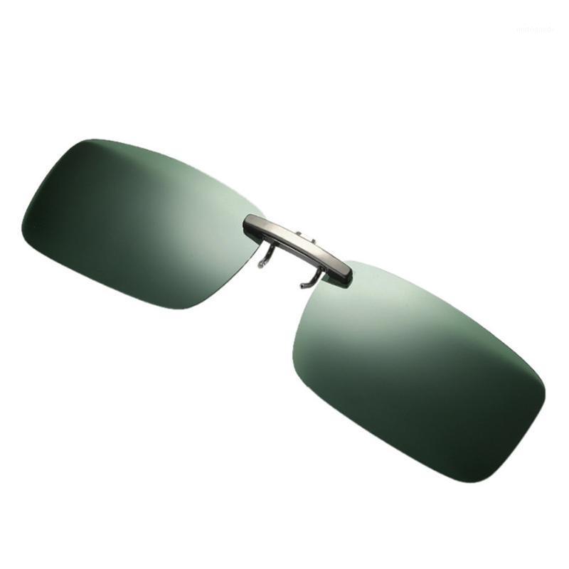 

2020 new women DetachableNight Vision Lens Driving Metal Polarized Clip On Glasses Classic Sunglasses A2#1