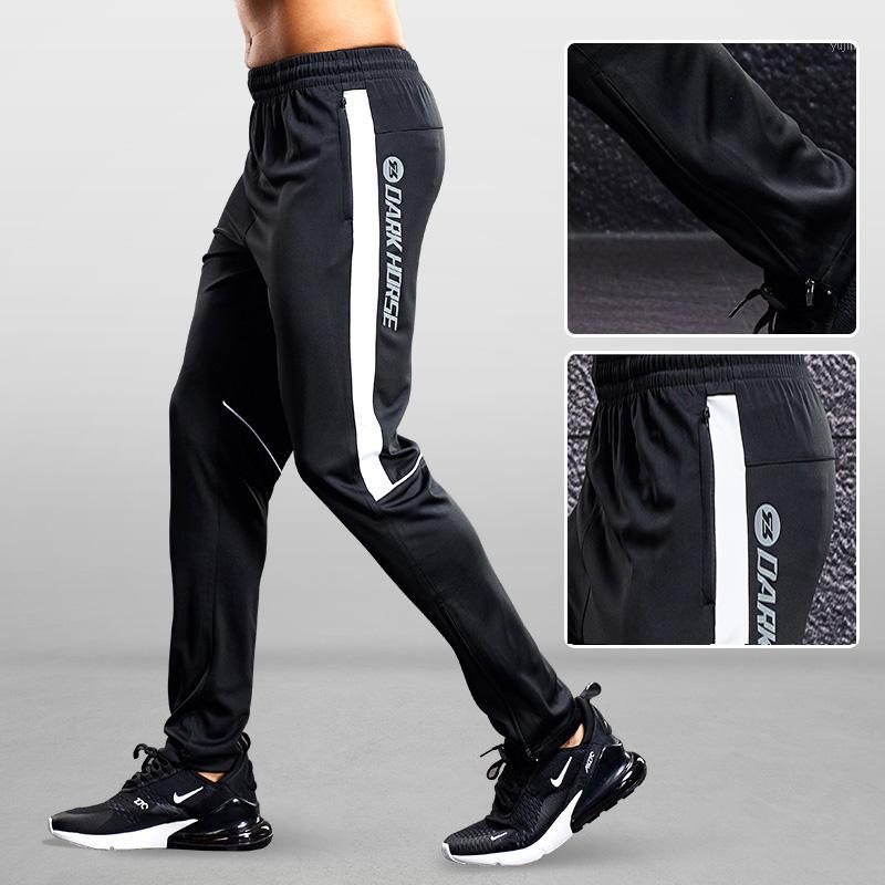 

Sport Pants Men Running Pants With Zipper Pockets Training and Jogging Men Fitness For Sportwear1, Black green
