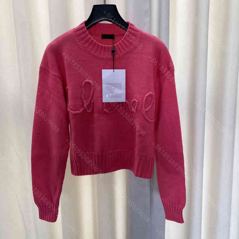 

Classic designer women clothing top quality sweater hoodie wool knit sweaters pullover fashion womens office Apparel loose and comfortable, Not sold separately