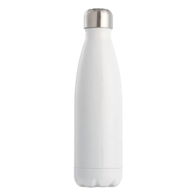 

Blank Sublimation 17oz Cola Bottle Vacuum Flask Sports Water Bottle Stainless Steel Double Wall Thermos with Lid Xu 0120, As picture