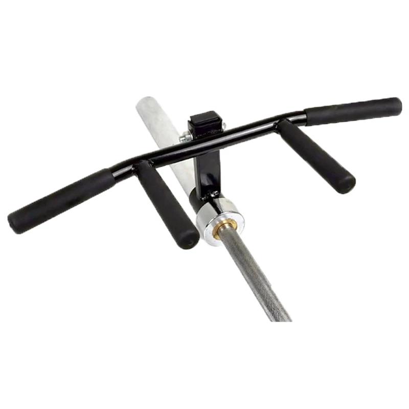 

Gym Fitness Barbell T - Bar Row of Platform, the Core Strength Trainer Barbell Attachment Deadlift Squat Rowing Bar Handle