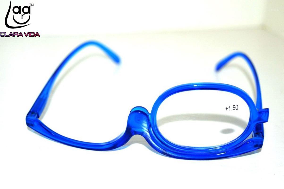 

Sunglasses 20pcs/lot Swing Wholesale 180 Degree Rotating Monocular Makeup Men Women Reading Glasses +1.00+1.50 +2.00 +2.50+3.00+3.50+4.001