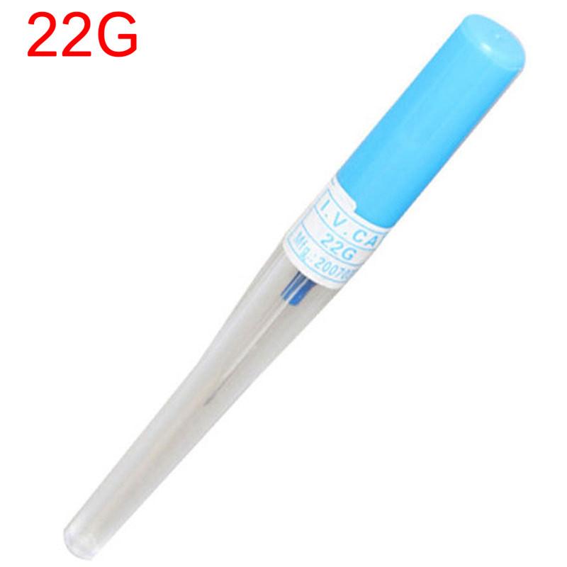 

New 1 PC Supply Sterilized Body Tattoo Needles Steel I.V Catheter Piercing Needles 14G 16G 18G 20G 22G Body Jewelry