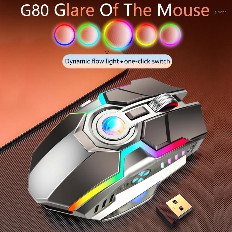 

3500DPI 2.4Ghz 7Key Wireless Gaming LED RGB USB Charge Mouse Slient Microswitch Multiple Light Effects Support Charge while Play1