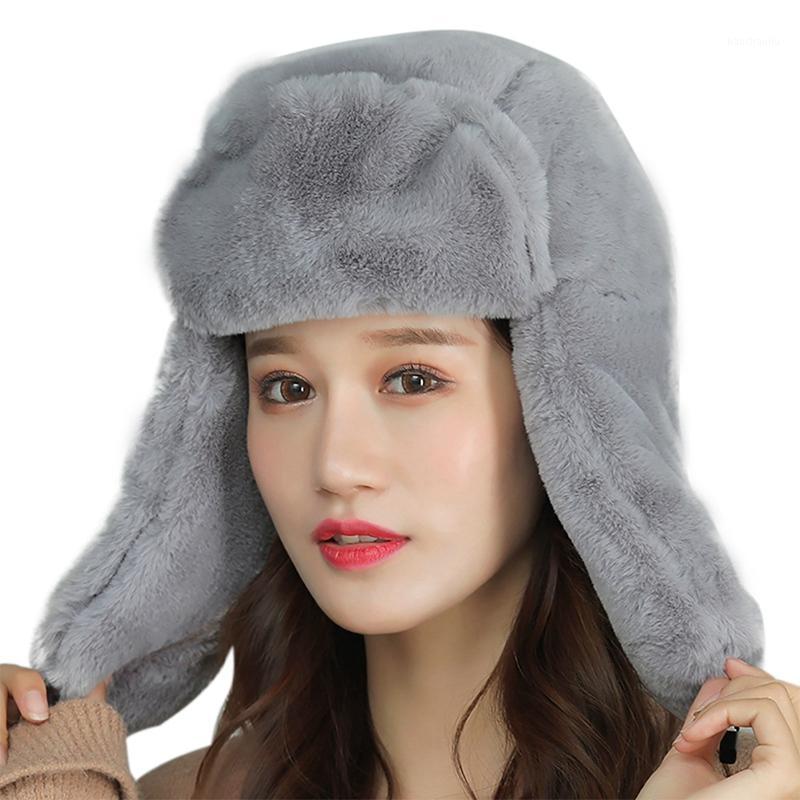 

Cycling Apparel Accessories Stylish combination A Sweet Gift Bomber Hat Women Thick Windproof Cold-proof Cap Outdoor Winter1