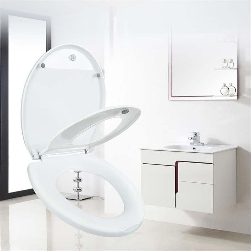 

New Arrival Round Adult Toilet Seat With Child Potty Training Cover PP Material Double Seats Safe Convenient For Adult Children 201117, 321974601
