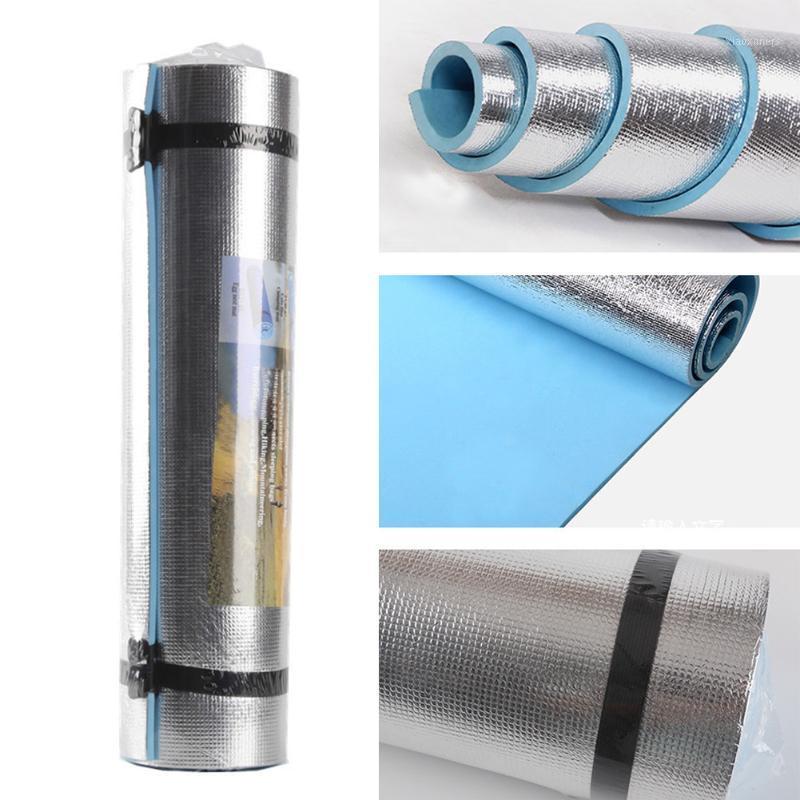

Yoga Mat Soft Pilates Gym Universal Aluminum Film Sports Outdoor Fitness Portable Moisture Proof Non Slip Exercise Pad1, As pic