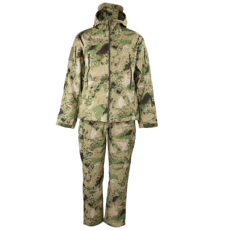 

Camouflage suit Camouflage Camo Jacket Shirt Pants suit for outdoor activities, Xl