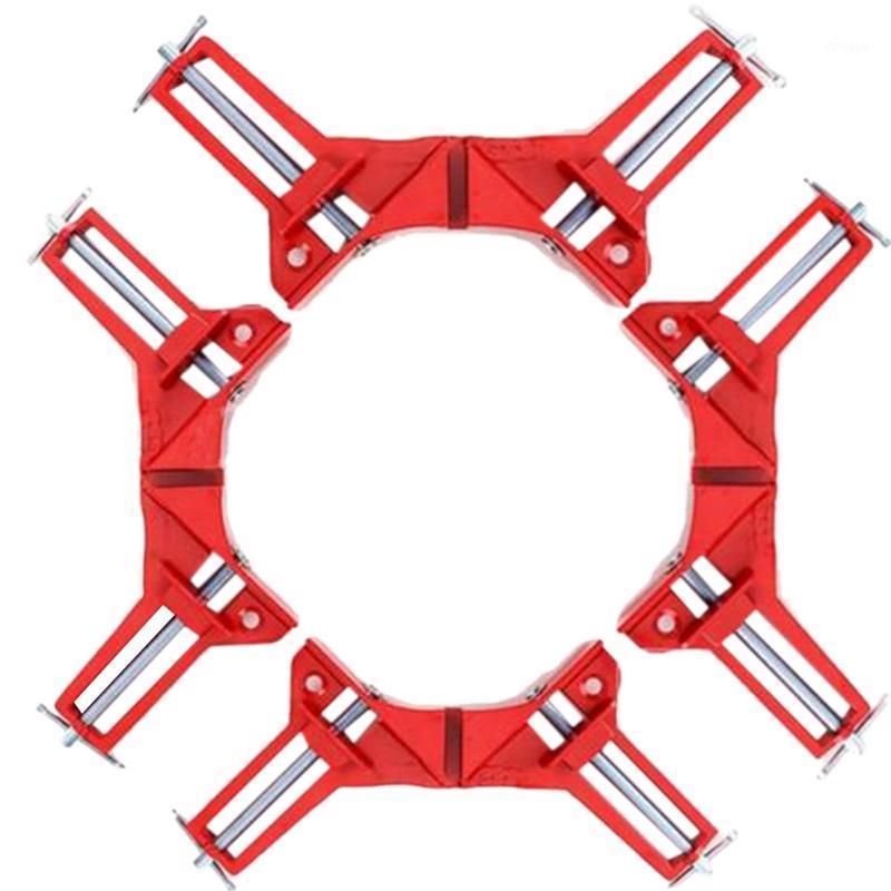 

AFBC 4 Pcs Rugged 90 Degree Right Angle Clamp Diy Corner Clamps Quick Fixed Fishtank Glass Wood Picture Frame Woodwork Right Ang1