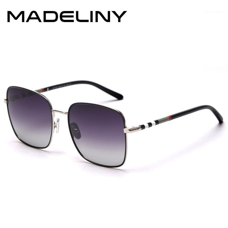 

MADELINY Classic Square Polarized Sunglasses Women Vintage Brand Design Alloy Frame Sun Glasses Men Driving Goggle UV400 MA5961