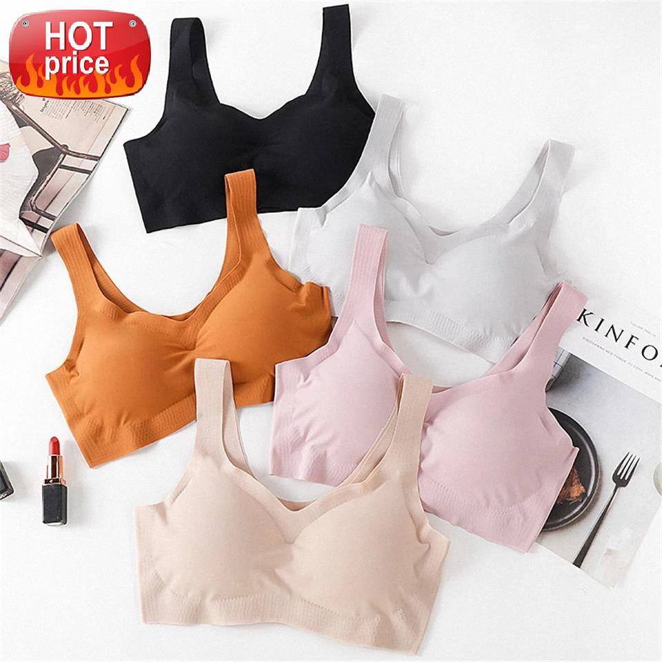 

Yoga Bra For Women Gym Fitness Tops Padded Running Vest Breathable Quick Dry Solid Backless Sports Bra Active Wear Yoga Tops XXL #Zm6j, White