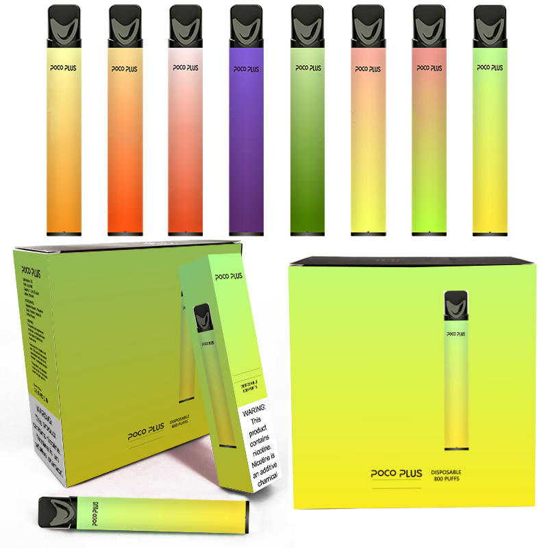 

Factory supply disposable e cig PUFF BAR PLUS 800+Puff disposable PUFF PLUS Cartridge 550mAh Battery 3.2mL Pre-Filled Vape Pods Stick Style
