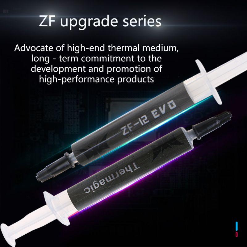 

ZF-EVO 13.5W/m k High Performance Thermal Grease Conductive Paste for processor CPU GPU IC Cooler Fan Heatsink Plaster