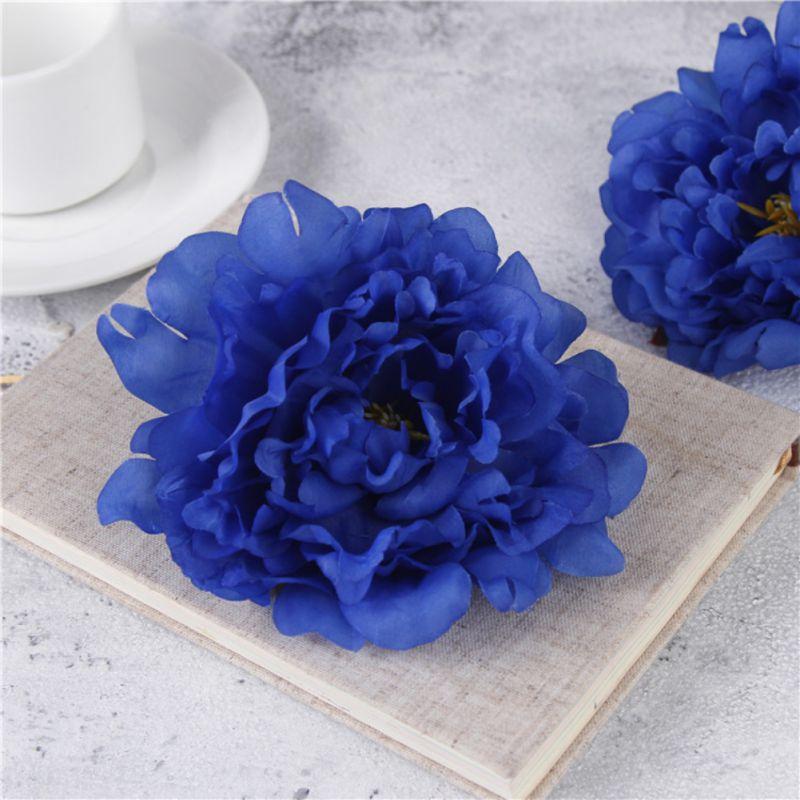 

Artificial Flower Real Touch Silk Peony Flower Head Simulation Diy Wedding Family Party Decor Home Decoration Accessories