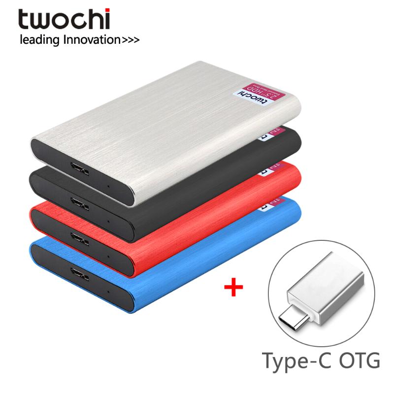 

2.5" Slim Portable External Hard Drive Disk USB3.0 High Speed HDD for PC/Mac,Tablet,TV,Type-C interface Android mobile phone