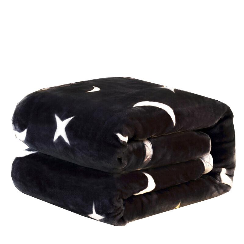 

Winter Raschel blanket double-layer thick warm quilt single dormitory winter blanket coral fleece student bed sheet