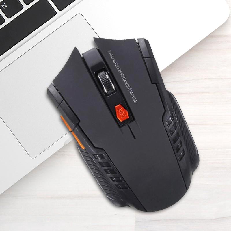 

USB Adapter Home Office Desktop Computer Mice Mini 2.4GHz 1600DPI Wireless Optical Gaming Mouse with Receiver for PC Laptop