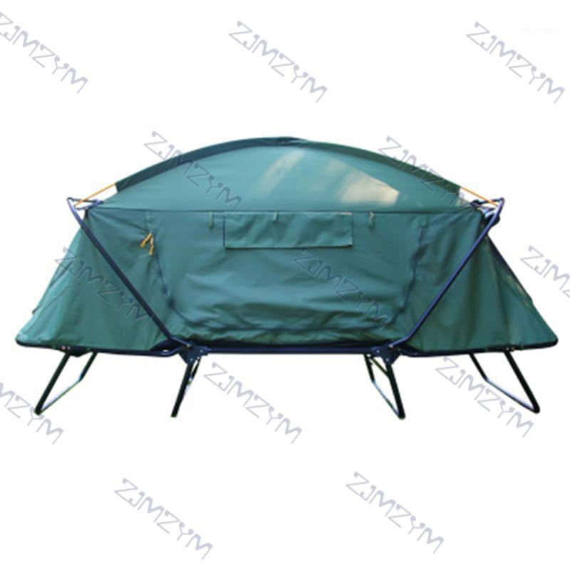 

Double-Layer Camping Tent Thickened Oxford Cloth Automatic Off-Ground Tent Anti-Storm Travel Camping Tent Outdoor Double1