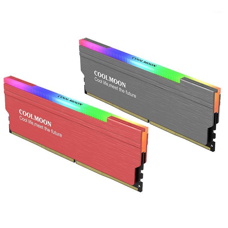 

COOLMOON Memory Module Radiator, ARGB Luminous Heat Sink, Support 5V-3PIN Shenguang Synchronous Memory Module Cooling Vest1