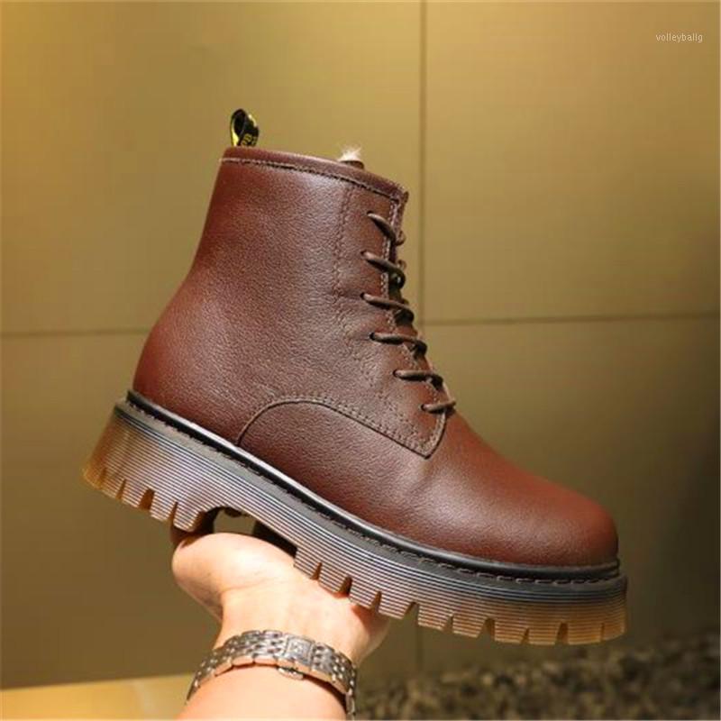 

Winter ladies fashion high-heeled boots increase thick-soled cross strap high-heeled boots black brown short1
