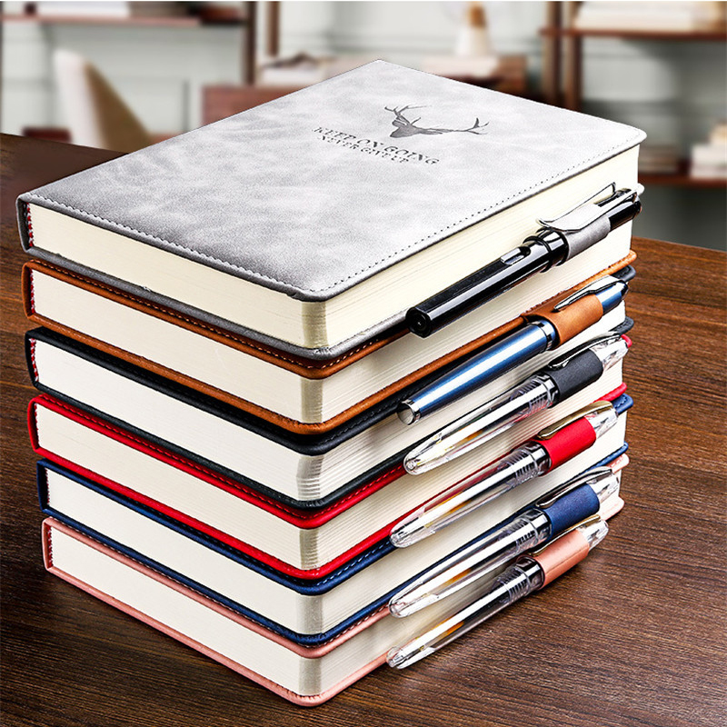 

360 Pages Super Thick Wax Sense Leather A5 Journal Notebook Daily Business Office Work Notebooks Notepad Diary School Supplies