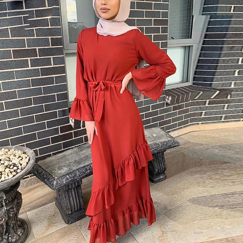 

Ramadan Eid Mubarak Women Dubai Abaya Turkey Hijab Muslim Dress Caftan Kaftan Islam Clothing Ropa Mujer Robe Femme Ete Vestidos, Black;gray