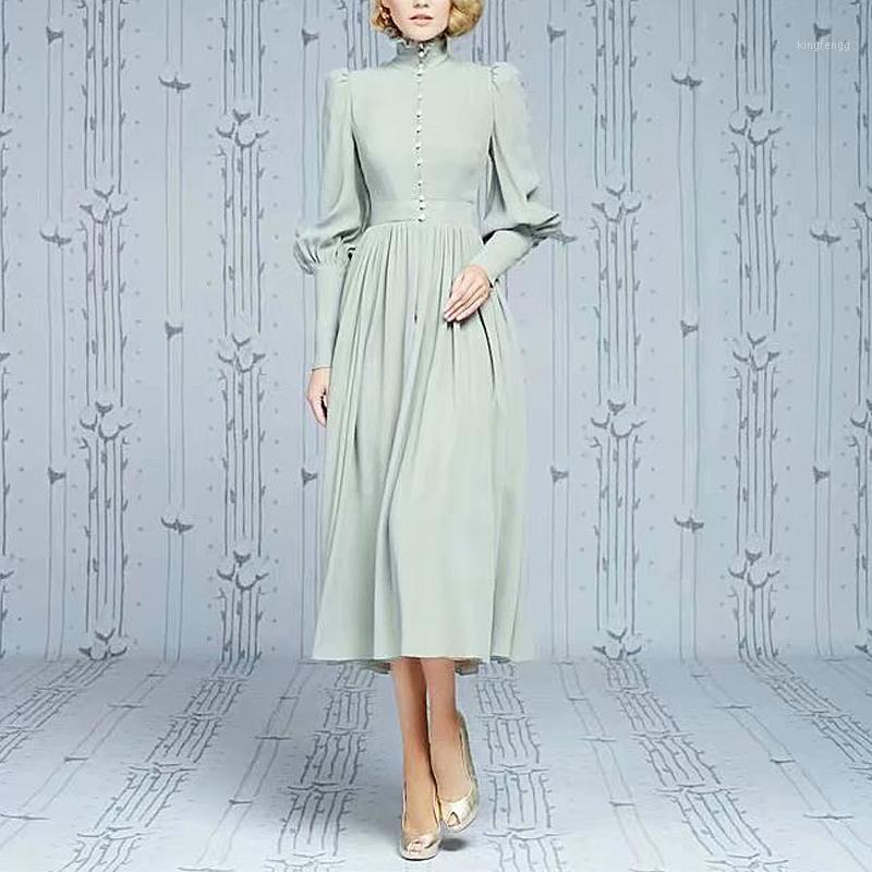

Kate Middleton Long Dress High Quality Spring New Women Fashion Party Sexy Vintage Elegant Chic Light Green Long Sleeve Dresses1, Black;gray