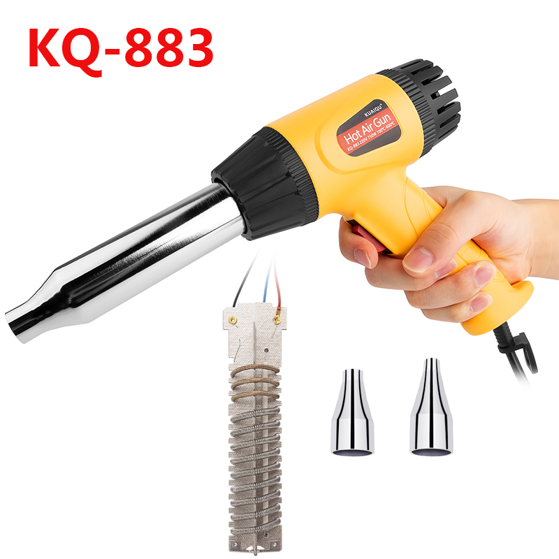 

750W 220V EU Industrial Electric Hot Air Gun Thermoregulator Heat Guns LCD Display Shrink Wrapping Thermal Power Tool