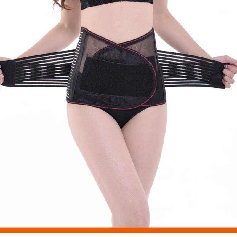 

Women Lower Back Brace Waist Belt Spine Support Men Belts Breathable Lumbar Corset Orthopedic Back Support 2020 NEW1, Black