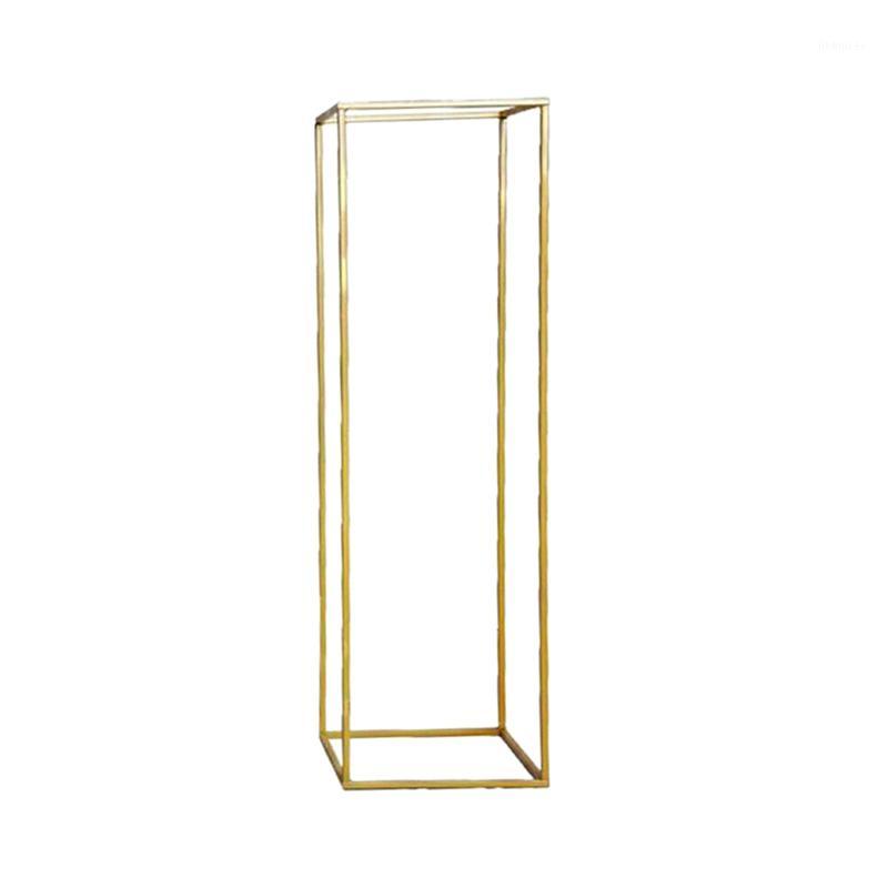 

1PC Flower Vase Floor Vases Column Stand Metal Road Lead Elegant Wedding Decor1