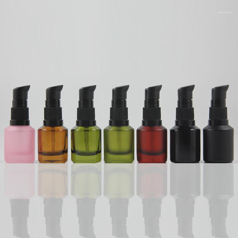 

Novel Design Lotion Bottle,Mini Capacity 15ml Glass Skin Care Bottle1