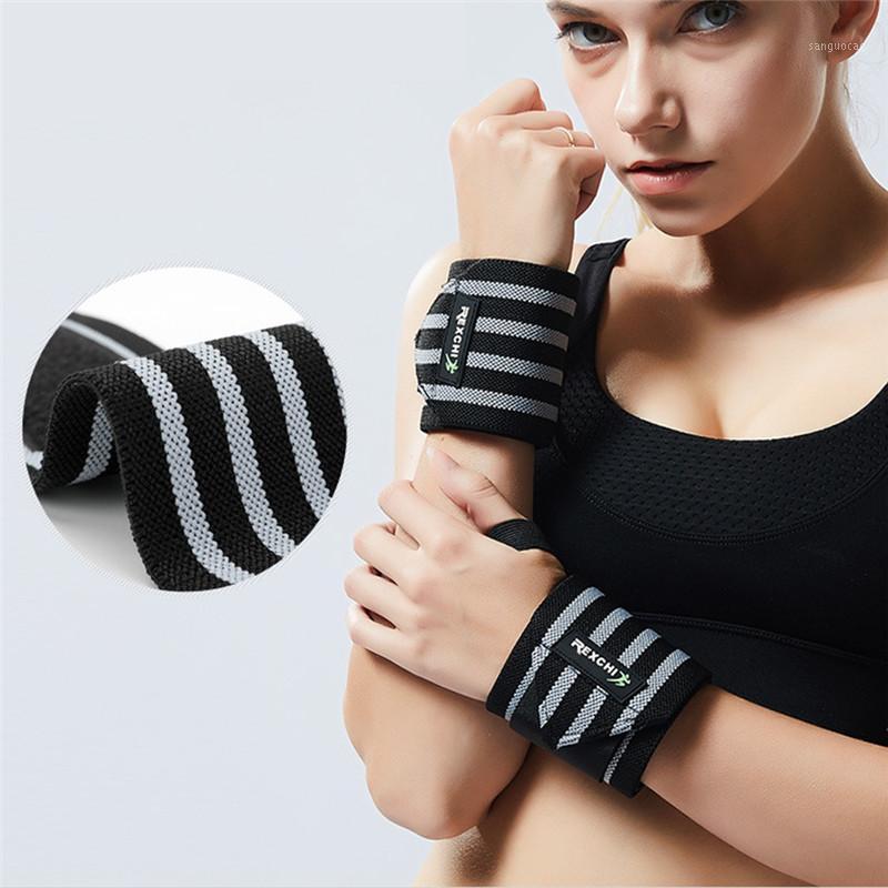 

1PC Sports Gym Power Training Bracers Wrister Weightlifting Wrist Protector Pressure Cuff Wrist-band Wrap Belt Men Women 01