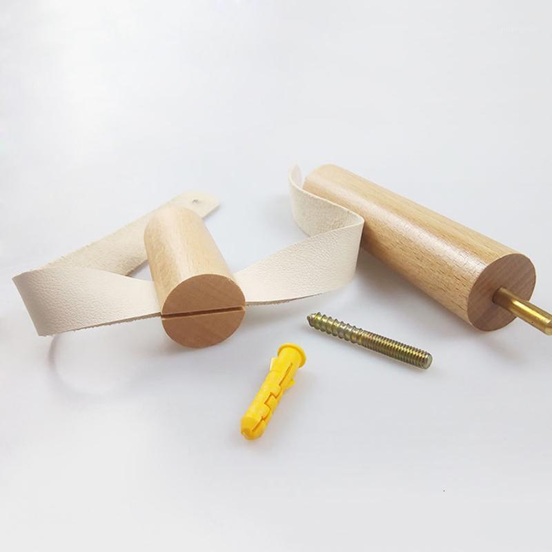 

Nordic Creative Wooden Roll Holder Bathroom Storage Paper Towel Dispenser Toilet Paper Holder Box Bathroom Accessories1