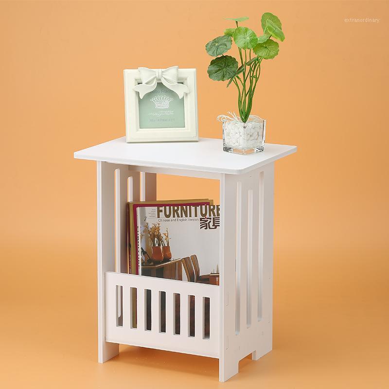 

Wooden Decorative Storage Shelf Home Decorative Book Storage Wood Shelf Craft Display Organizer Cabinet DIY Casual Table 2 Sizes1