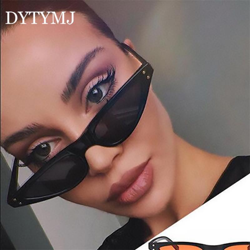 

Sunglasses DYTYMJ Retro Small Cat Eye Women Luxury Designer Classic Vintage Cateye Sun Glasses Men Gafas De Sol