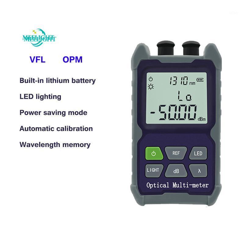 

8 Wavelength Optical Power Meter Red Laser 3in1 USB Charging Optical Power Meter Tester 15km 30mw1