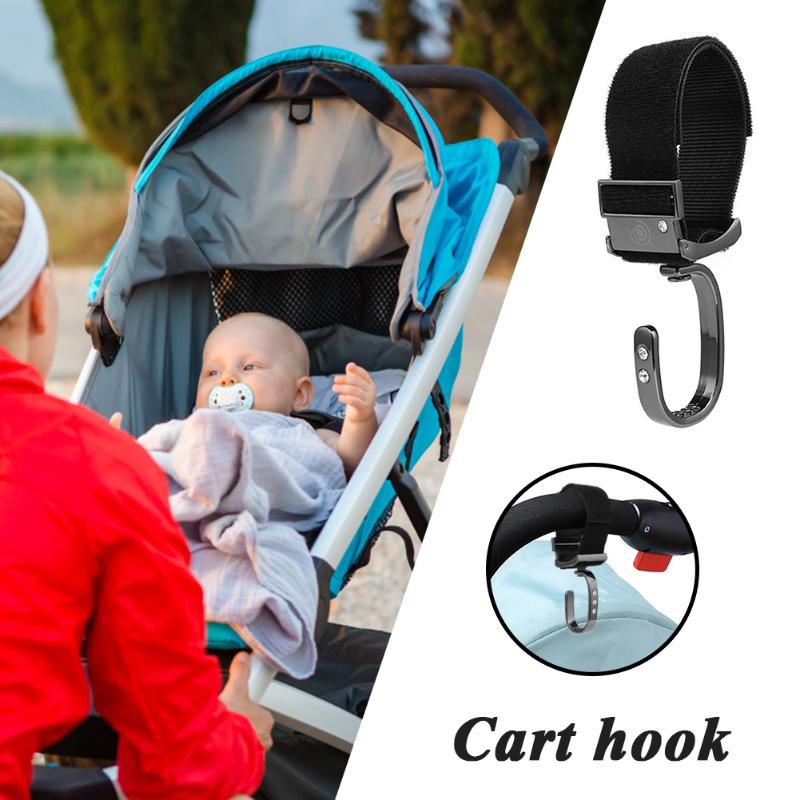 

1pcs Diamond Quality Baby Stroller Hook Hanger 360 Degree Rotation Child Baby Cart Mother and Bag Bicycle Hook Dropship
