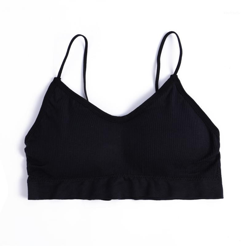 

Sport bras women tops for women sports bras yoga bra threaded girls anti - exposure underwear1, Black