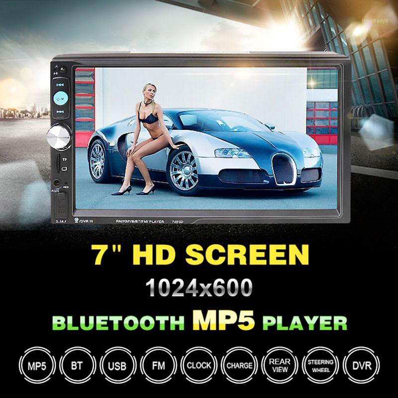 

7'' 1080P HD Bluetooth Car Stereo Radio Car Multimedia Player FM/MP5/USB/AUX Player Touch Screen Support Rear View Camera1