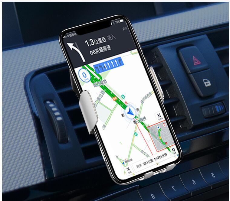 

Wireless Car Charger Wireless Charger 15w Automatic touch-sensitive suction cup central control bracket