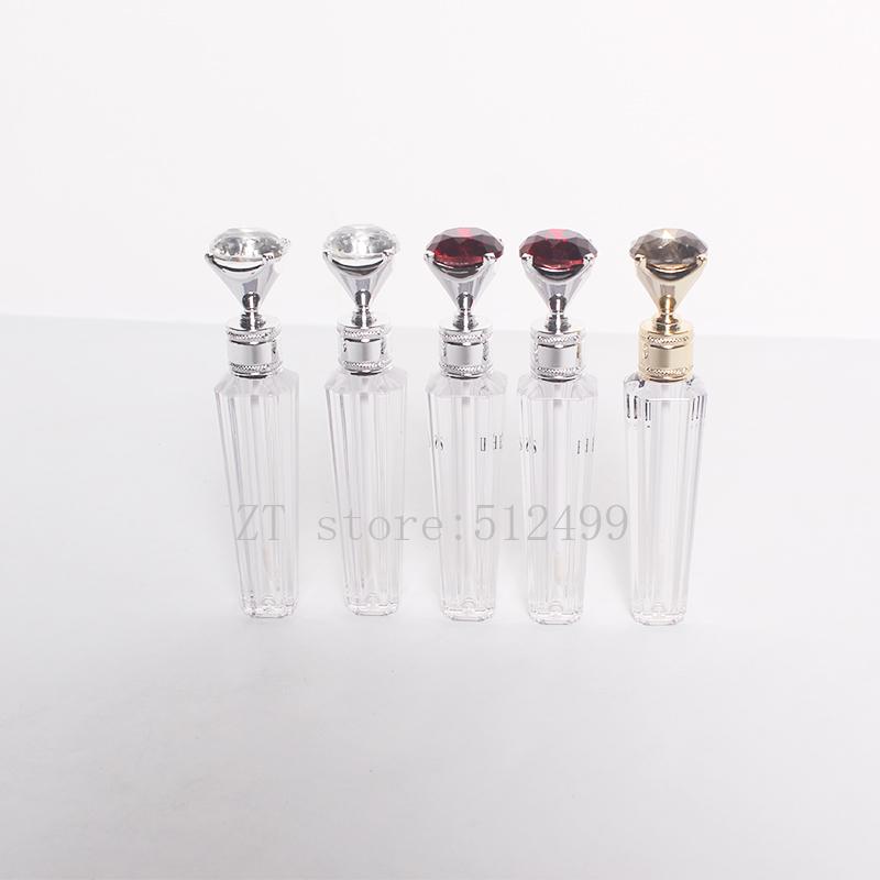 

2ml 10/30/50pcs Empty Gold/Silver Lip Gloss Tubes with Diamond Cap Lipstick DIY Portable Lipgloss Cosmetic Container Packaging