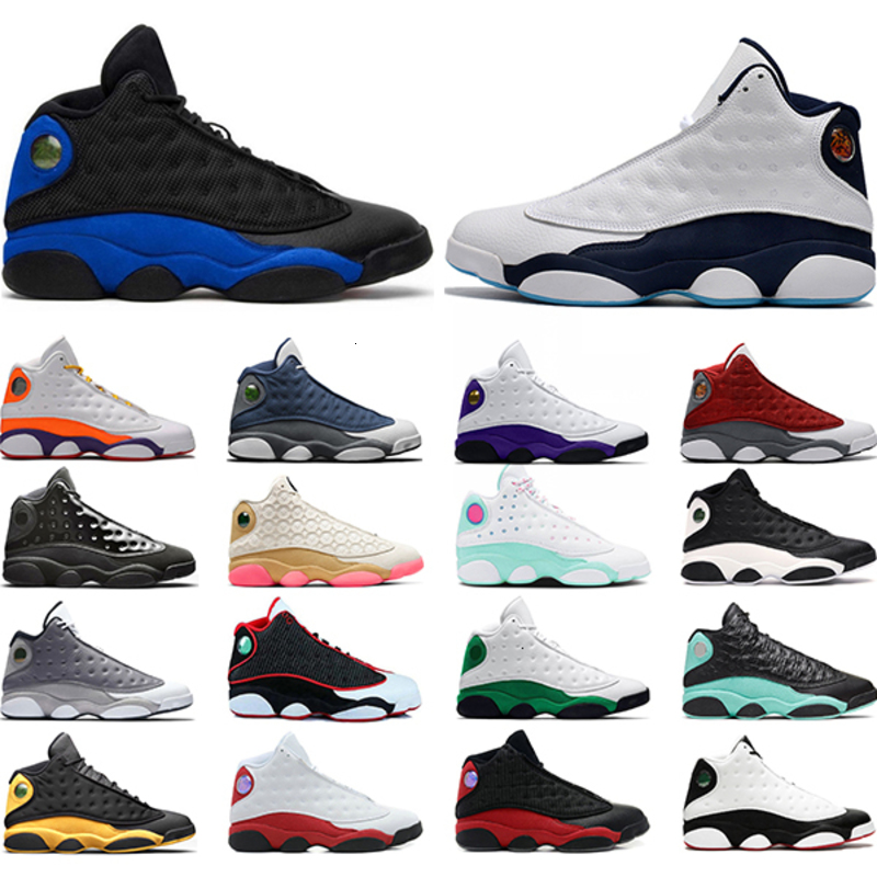 

Jumpman Men Basketball Shoes 13 13s Red Flint Dark Powder Blue Hyper Royal Playground He Got Game Mens Trainers Sport Sneaker Drop Shipping