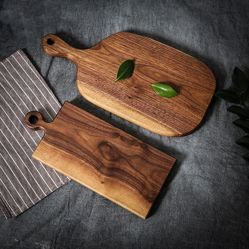 

2021 New Walnut Wood Cutting Blocks Chopping Board S7lv