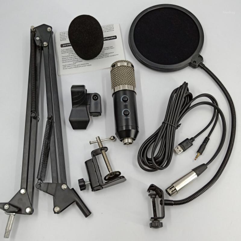 

BM-800 Echo Condenser Wired Microphone for Computer Audio Recording Live Streaming Mikrofon Stand Filter Karaoke Mics1