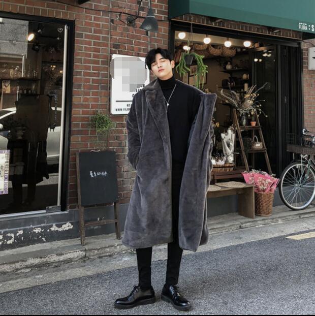 

2021 New Imitation of Male Skin Mink Infrared Net Thick Ensemble Long Winter Coat Rabbit Hair. YR83, Do not add cotton