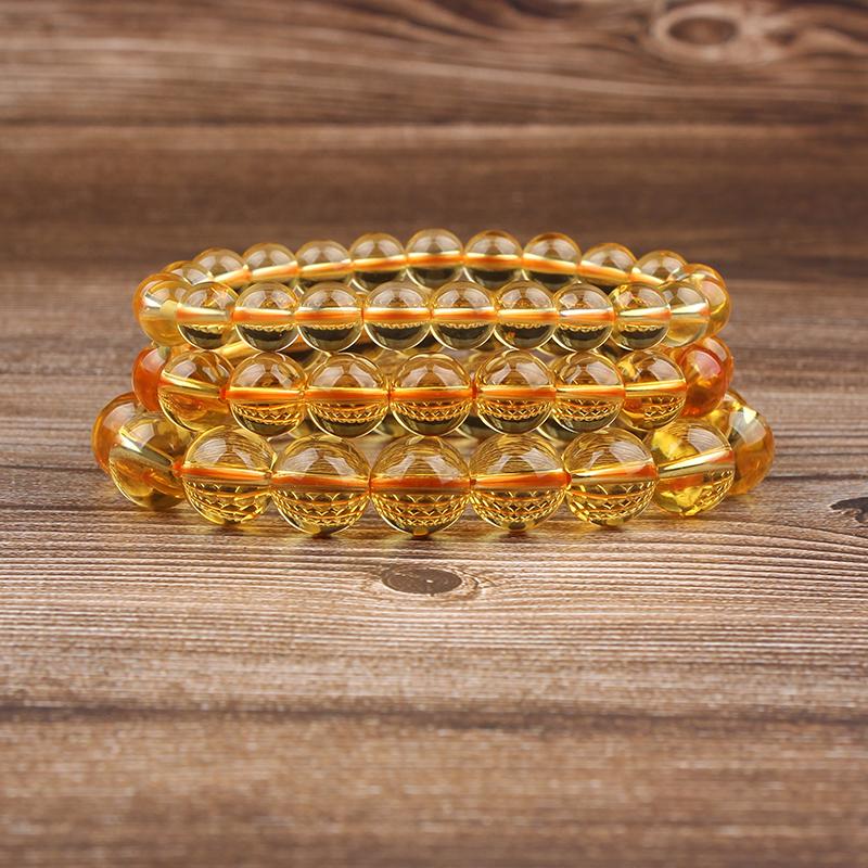 

Beaded, Strands Lingxiang 4/6/8/10/12mm Natural Citrice Bracelet Is A Beaded Charm Jewelry Christmas Gift Specially Made For Women