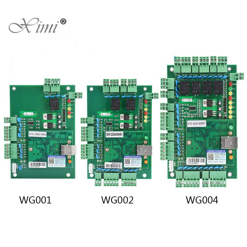 

One Door Network Access Control Panel Board With Software Communication Protocol TCP/IP board Wiegand Reader for 1 Door Use