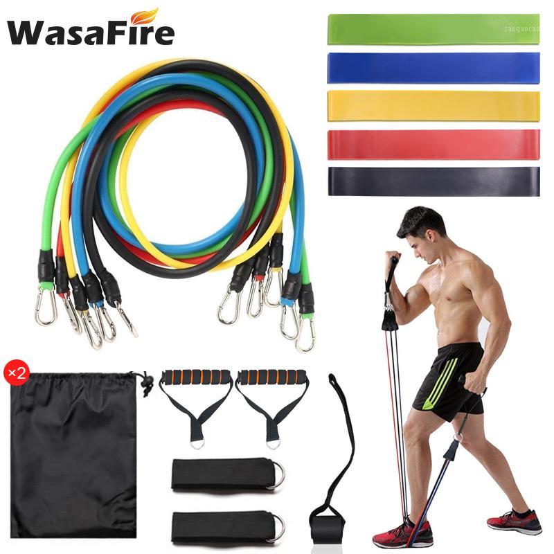 

17 pcs Yoga Band Tube Resistance Bands Set Fitness Elastic Rubber Band Training Workout Expander Pull Rope Gym Fitness Equipment1